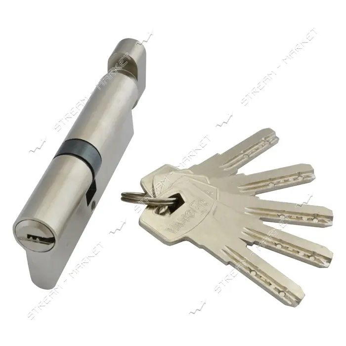 Секрет цинковый Vanger YM- 90 40/50С-С-CR лазерный ключ/поворот 5 ключей хром                       