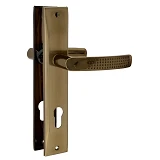 Ручка на планке Modern Karen Antique 85мм ВХ бронза                                                 
