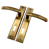 Ручка на планке Modern Karen Antique 85мм ВХ бронза                                                 