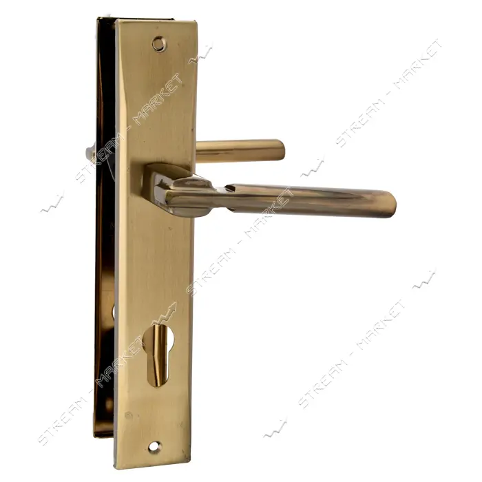 Ручка на планке Modern Pastal Antique 85мм ВХ бронза                                                