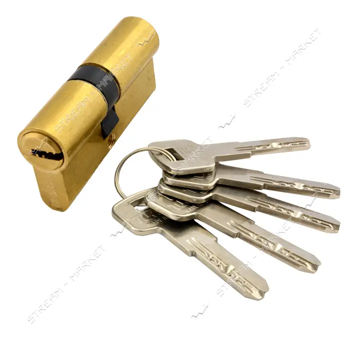 Секрет стальной Tursan Т306/B 68 31/37 Gold ключ/ключ 5 лазерных ключей Турция                      
