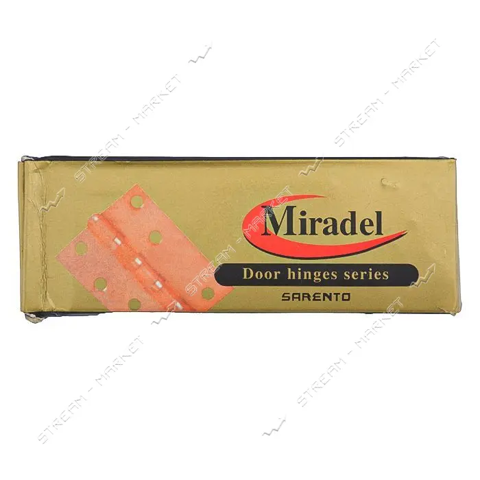 Петля стальная cъемная Miradel 70x63 AB R бронза                                                    