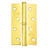 Петля сталева знімна Miradel 100x50-Steel-G золото                                                  