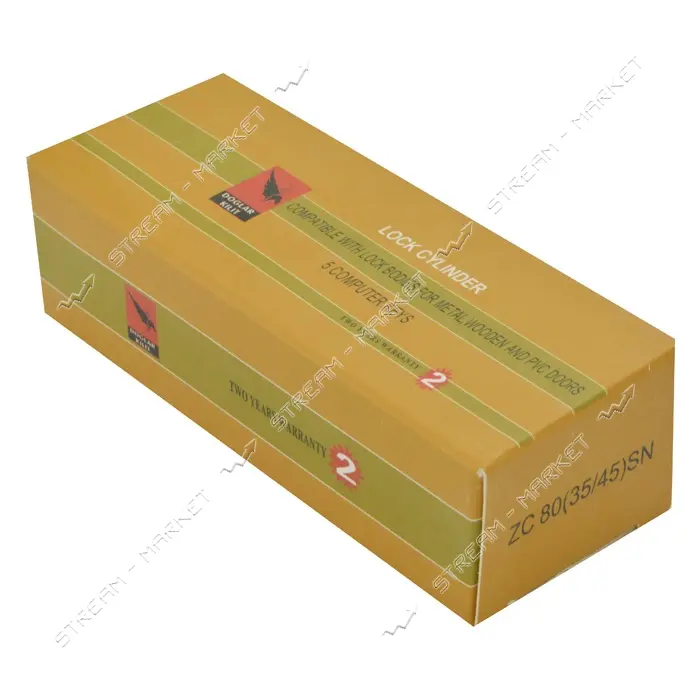 Секрет цинковый Doglar ZС80 35/45SN лазерный ключ/ключ 5 ключей никель