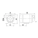 Насос для повышения давления EuroAqua 15WB-14                                                       