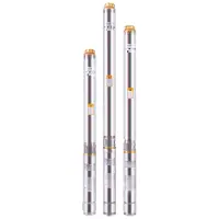 Насос центробежный погружной многоступ. EuroAqua 75QJD130-0.75 0.75кВт Hmax 120м Qmax 35л/мин нерж  