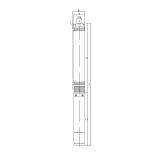 Насос центробежный погружной многоступ. EuroAqua 75QJD140-1.1 1.1кВт Hmax 153м Qmax 35л/мин нерж