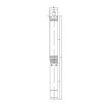 Насос центробежный погружной многоступ. EuroAqua 90QJD112-0.55 0.55кВт Hmax 55м Qmax 60л/мин нерж