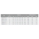 Насос центробежный погружной многоступ. EuroAqua 90QJD112-0.55 0.55кВт Hmax 55м Qmax 60л/мин нерж