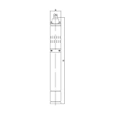 Насос шнековый погружной EuroAqua 4QGD1.5-120-1.1 1.1кВт Hmax 161м Qmax 25л/мин нерж                