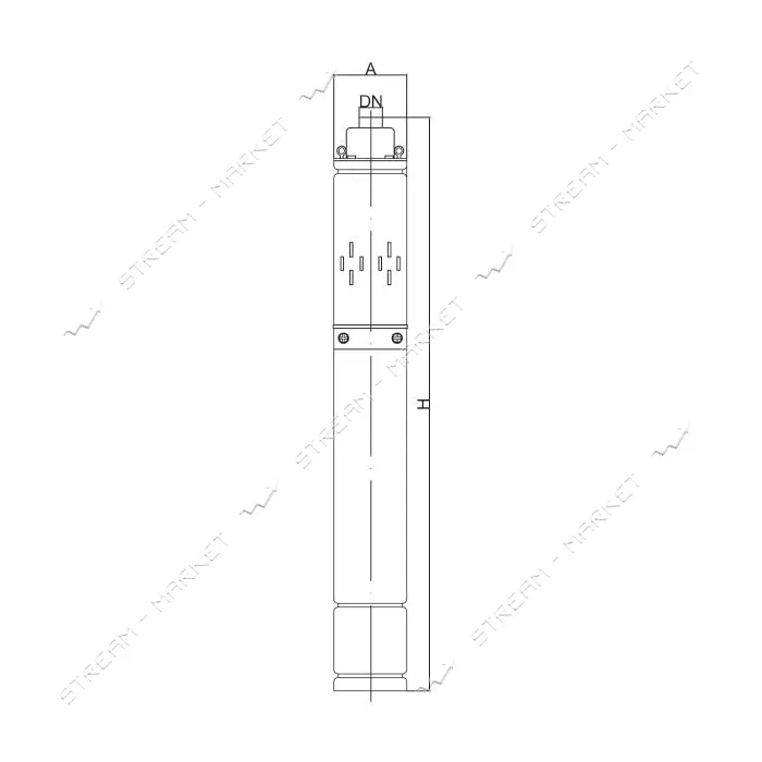 Насос погружной EuroAqua 3QGD1.2-40-0.55