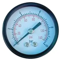 Манометр осевой Euroaqua заднее подключение 1/4"                                                    