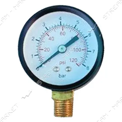 Манометр радиальный Euroaqua боковое подключение 1/4"