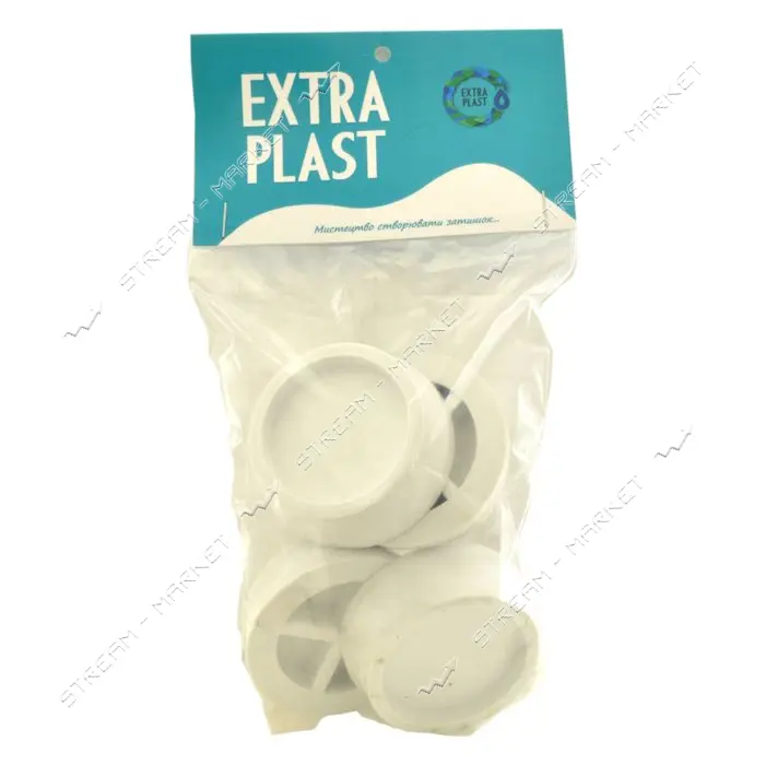 Антивибрационные подставки Extra Plast под ножки стиральной машины силикон 4шт белые                