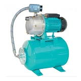 Станция водоснабжения EuroAqua JY1500 1.5кВт 24л гидроаккумулятор нержавейка под заказ