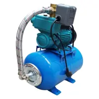 Станция водоснабжения EuroAqua WZ750 0.75кВт 24л гидроаккумулятор нержавейка под заказ              