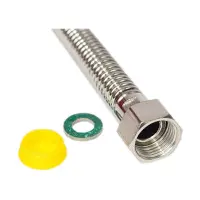 Подводка для газа Gross d12 1/2х1/2 ВВ 80см                                                         