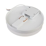 Светильник светодиодный AVT 111/1 Round серия Crona 18W 5000K IP40 круг пластик белый               