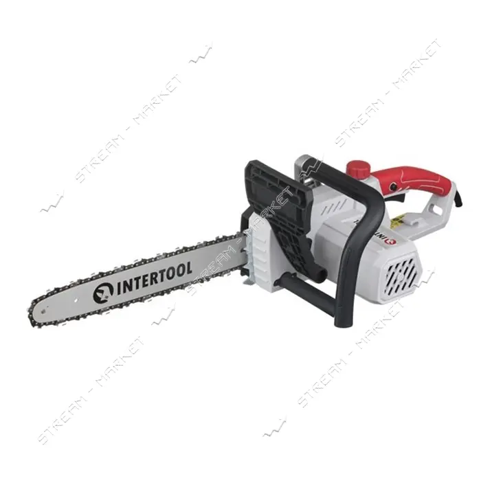 Пила цепная электрическая Intertool DT-2202 2.0кВт шина 40см шаг цепи 3/8"
