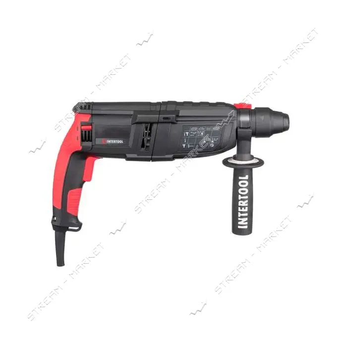 Перфоратор Intertool WT-0170 1000Вт 3.2Дж 0-1300об/мин 0-5100 уд/мин 3 режима
