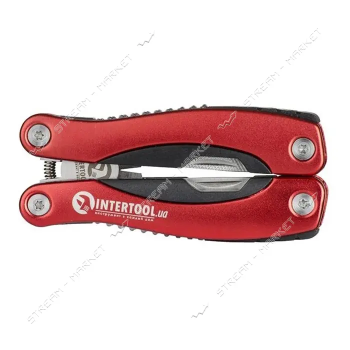 Мультиинструмент Intertool HT-0541 12 в 1 с чехлом                                                  