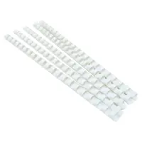Пластиковая пружина BS1212W d12мм белая                                                             