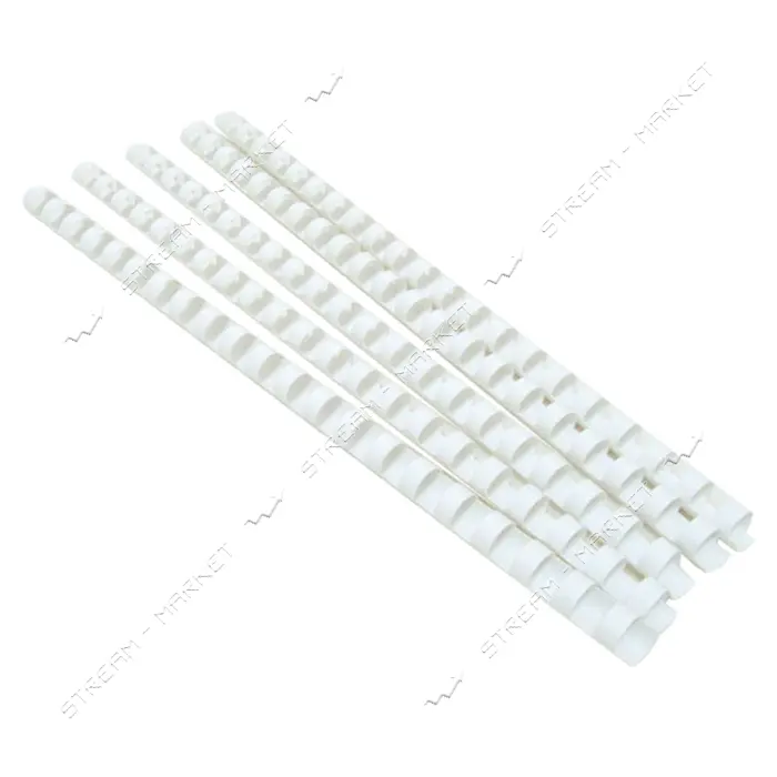 Пластиковая пружина BS1212W d12мм белая