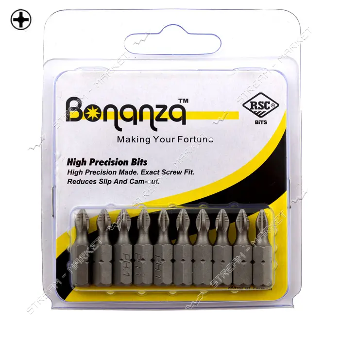 Бита Bonanza PH 1х25мм Taiwan 10шт                                                                  