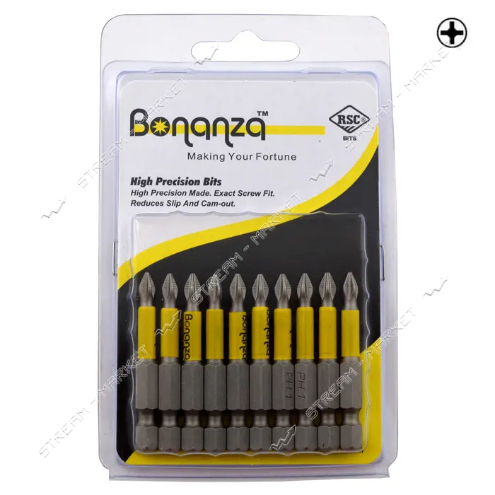 Бита Bonanza PH 1х50мм Taiwan 10шт