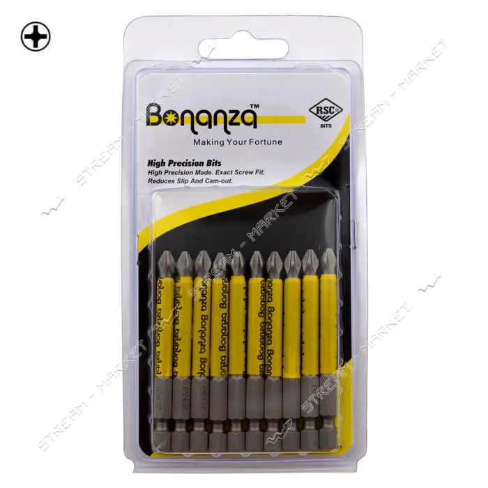 Бита Bonanza PH 2х70мм Taiwan 10шт