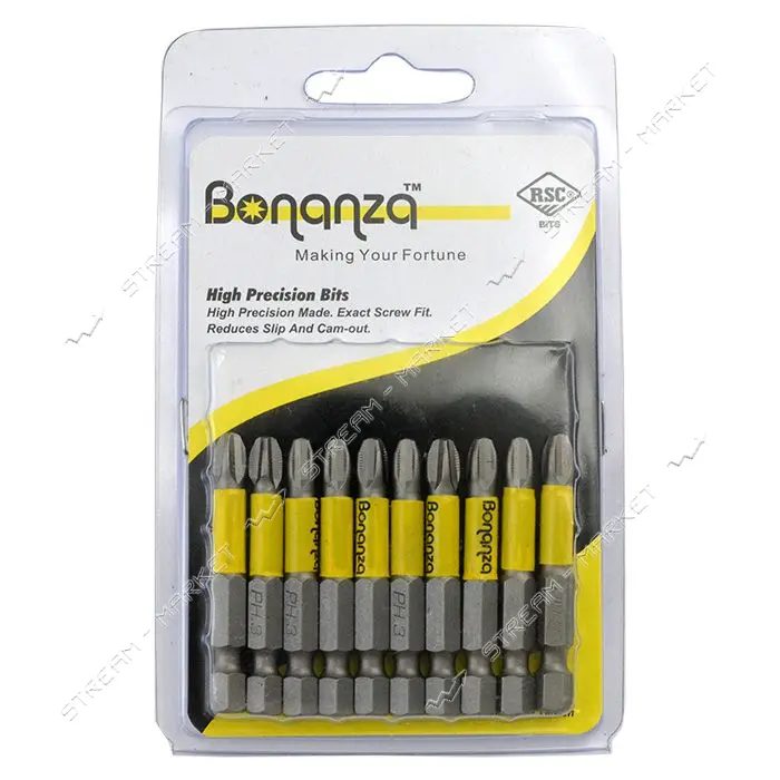 Бита Bonanza PH3x50мм Taiwan 10 шт                                                                  
