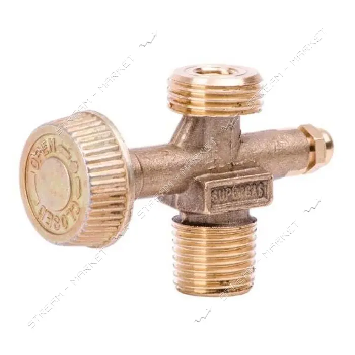 Вентиль для газовых баллонов и горелок Intertool GS-0009                                            