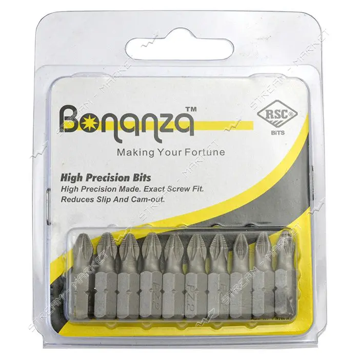 Бита Bonanza PZ2x25мм Taiwan 10шт                                                                   