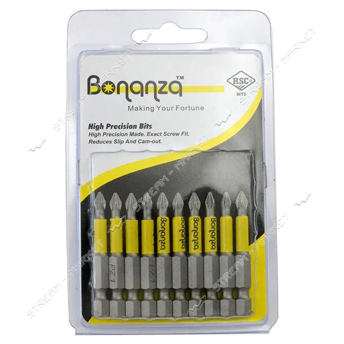 Бита Bonanza PZ1x50мм Taiwan 10шт