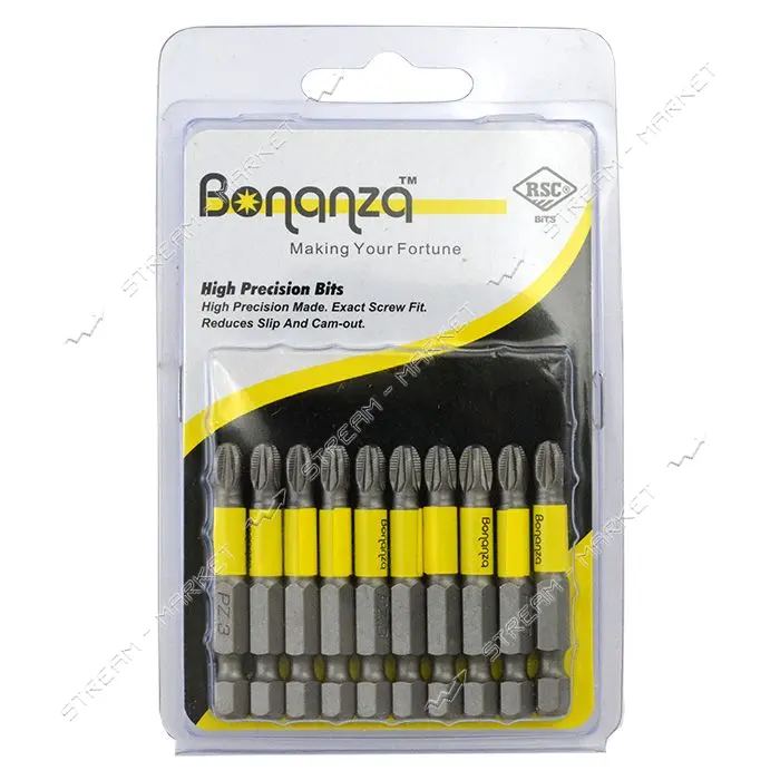 Бита Bonanza PZ3x50мм Taiwan 10шт                                                                   