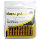 Бита Bonanza PH2x25мм нитрит титана 100% Taiwan 10шт                                                
