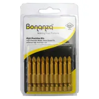 Бита Bonanza PH2x50мм нитрит титана кобальт Taiwan 10шт                                             