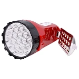 Фонарь ручной светодиодный YJ-2820 19 плюс 15LED аккумуляторный 15LED боковая панель