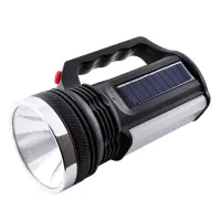 Фонарь ручной светодиодный YJ-2836 T 1LED плюс 16SMD аккумуляторный солнечная батарея               