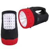 Фонарь ручной светодиодный YJ-2829 5W плюс 25LED аккумуляторный 25LED боковая панель                