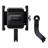 Держатель для телефона велосипедный Baseus Knight Motorcycle holder черный                          