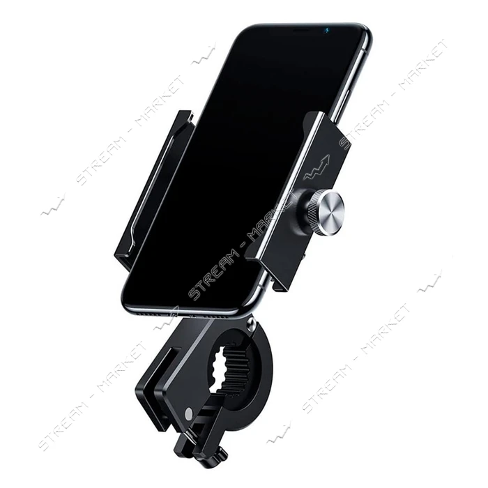 Держатель для телефона велосипедный Baseus Knight Motorcycle holder черный                          