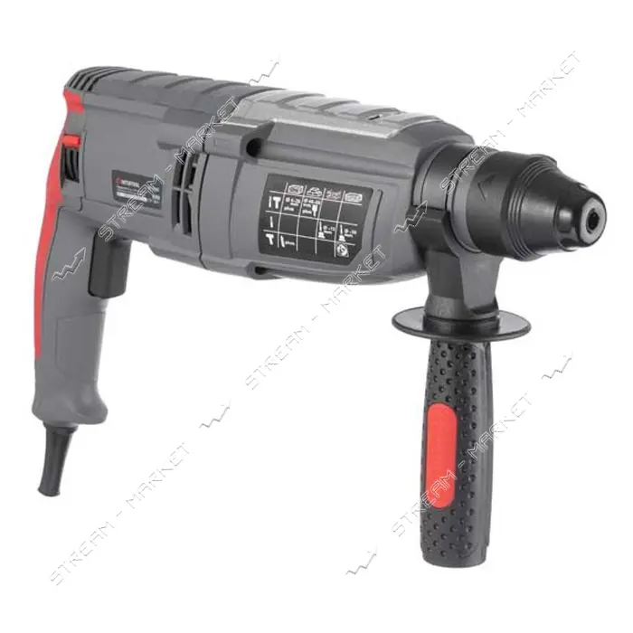 Перфоратор Intertool DT-0185 1000Вт 3.5Дж 0-1300об/мин 0-5100уд/мин 3 режима SDS plus               