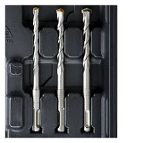 Перфоратор Intertool WT-0154 850 Вт 2.5Дж 0-1100об/мин 0-5100уд/мин 3 режима