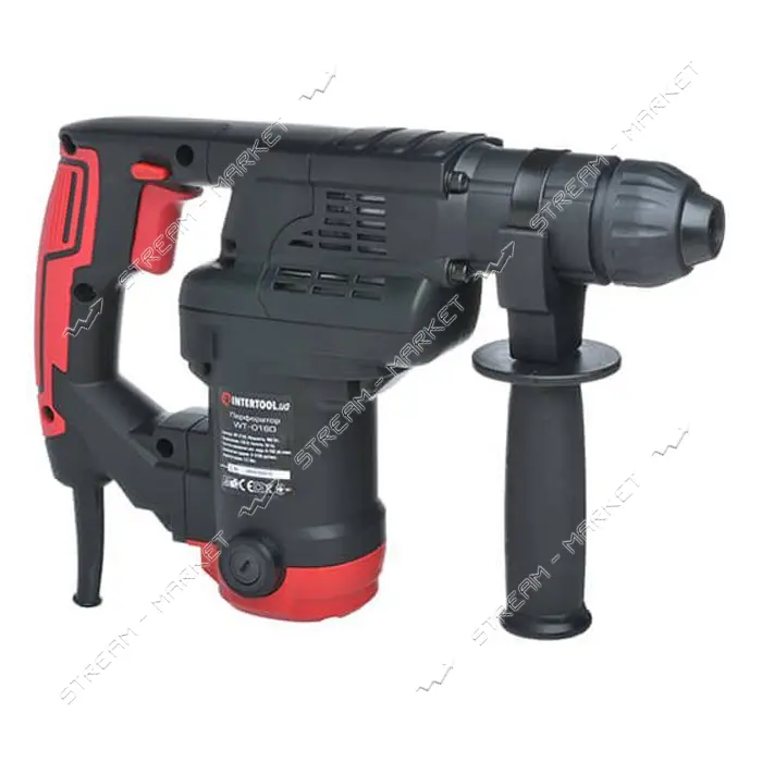 Перфоратор Перфоратор Intertool WT-0160 900Вт 3.5Дж 0-930об/мин 0-5100уд/мин 3 режима               