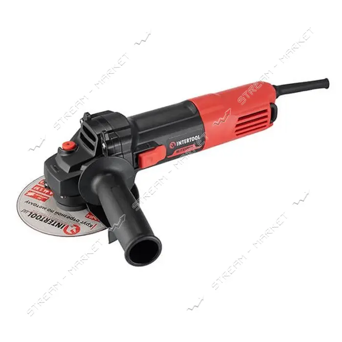 Шлифмашина угловая Intertool WT-0218 800Вт диаметр круга 125мм 11000об/мин