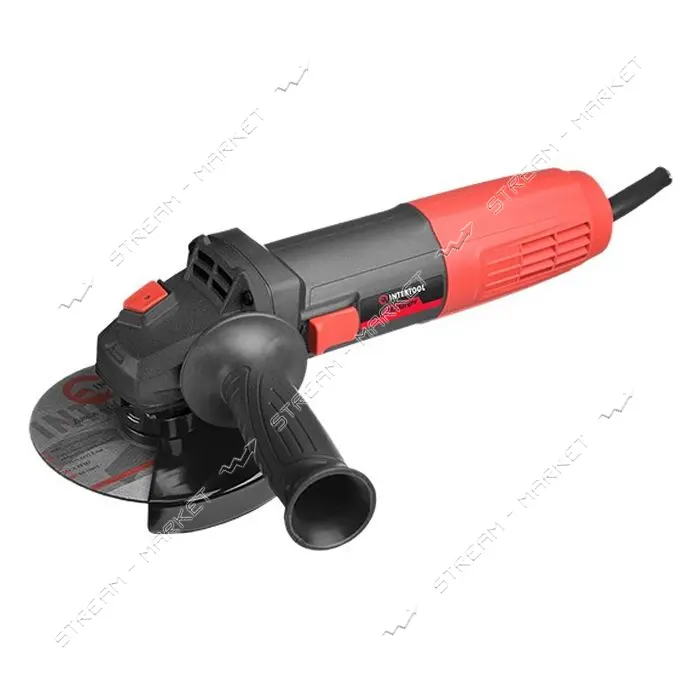 Шлифмашина угловая Intertool WT-0220 750Вт диаметр круга 125мм 11000об/мин                          