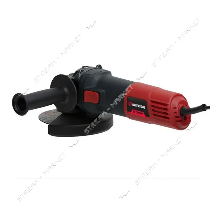 Шлифмашина угловая Intertool WT-0222 950Вт диаметр круга 125мм 12000 об/мин