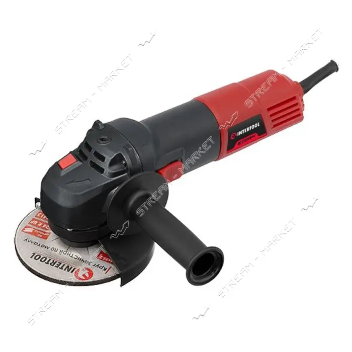 Шлифмашина угловая Intertool WT-0222 950Вт диаметр круга 125мм 12000 об/мин