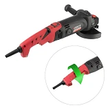 Шлифмашина угловая Intertool WT-0225 1200Вт диаметр круга 125мм 5000-12000об/мин поворотная ручка   